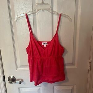 Abound Pink Spaghetti Strap Tank Top